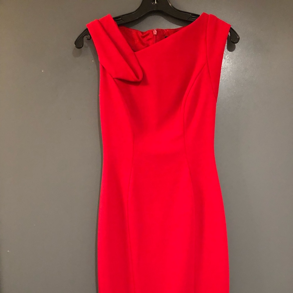 Stunning red Karen Millen dress - size 4